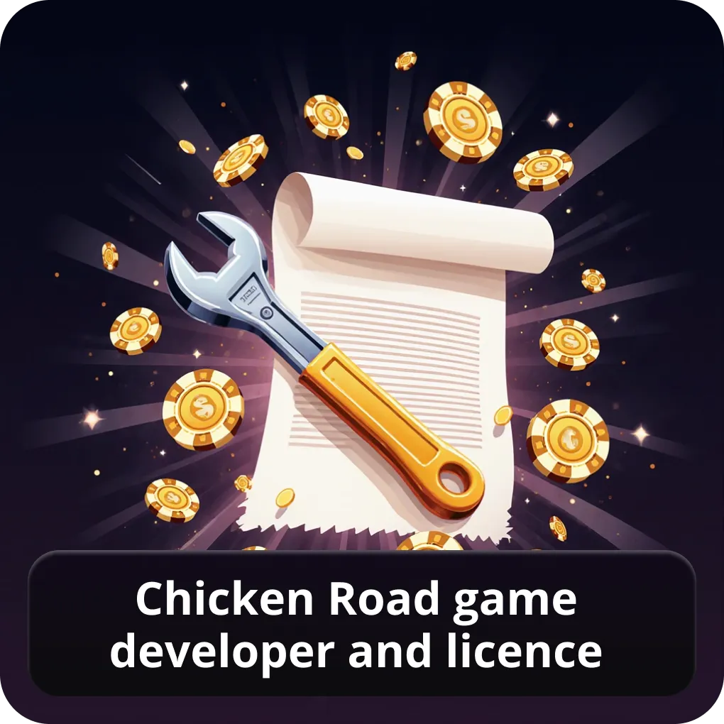 Chicken Road game developer and licence