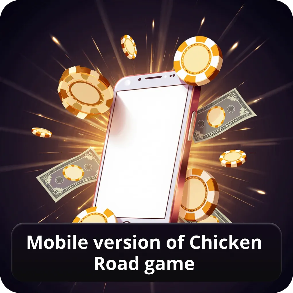 Mobile version of Chicken Road game